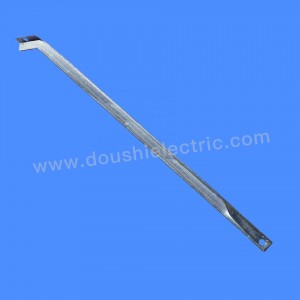 Alley arm Brace Hot Dip Galvanized Angle Brace for Electrical Cross arm