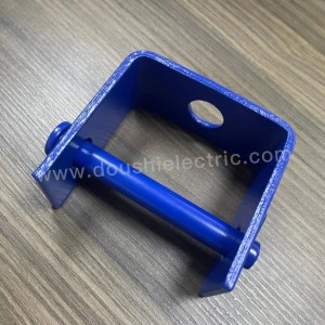 צבע כחול משטח פלדה באיכות טובה D סוגר D מסגרת קישור מסגרת משנית D קישור אחורי ברזל שימוש D ברגים סרט ברזל