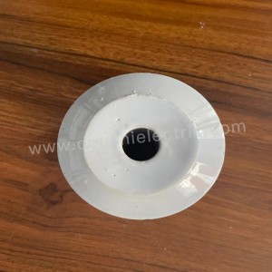 China Fabrikant beschwéiert Telegraph Porzeläin Isolatoren elektresch Zonk Keramik Porzeläin Isolator