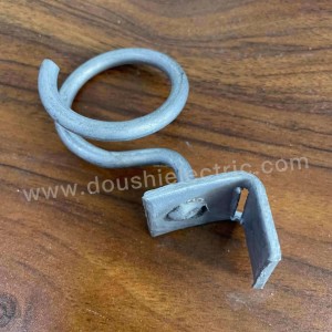 Fabrikanten Hot dip Galvanized Bridle Ring foar Overhead Line Fitting kabel accessoires