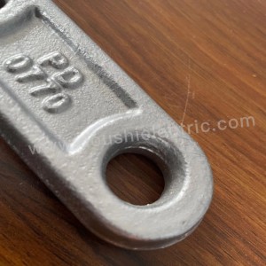 Custom Wholesale PD-Type Clevis Terminating Strap Pole Adjustable Iuge Plate For Cable Accessories