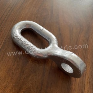 Factory Supply Ball Eye ZH Typ Extension Rings Hot Dip Galvanized Overhead Line Fitting Extension Ring