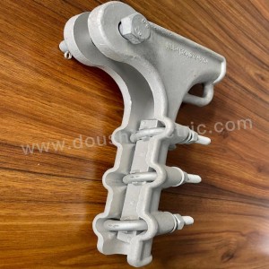 High Quality Kupisa Dip Galvanized strain clamp Tension Clamp For Electric Power Fitting