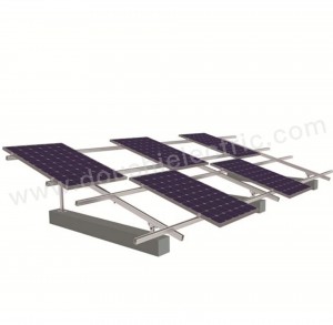 အလူမီနီယမ်အလိတ်နေသောဆိုလာနေရောင်ခြည်စွမ်းအင်သုံး photovoltaic panel တပ်ဆင်ခြင်းစနစ် bracket c-shaped သံမဏိ