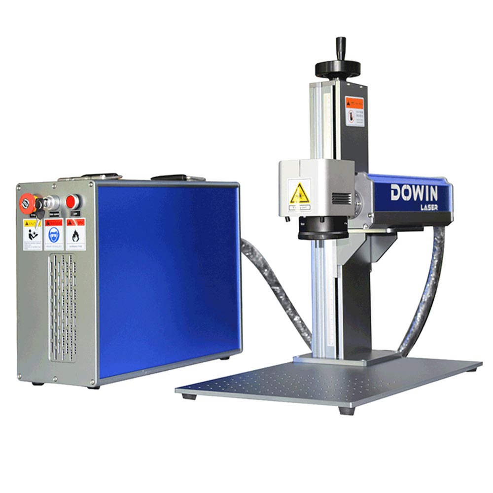 Machine d'impression laser à fibre JPT Mopa pour le marquage coloré en acier inoxydable