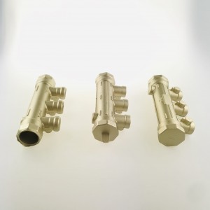 OEM Messing Sanitär Armaturen Geschmied Héichdrock Pipe Fittings Messing Kompressor Armature Support Produkt Personnalisatioun