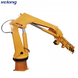 Floding knuckle boom cranes are suitable for a wide range of equipments