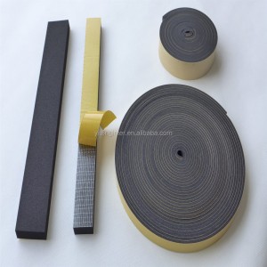 Chinese wholesale Heat Insulating Foam - Weather strip Seal Strip Foam Tape self-adhesive EPDM – DRF