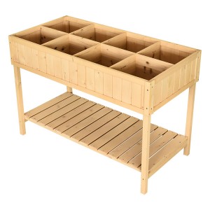 Hot New Products Children Table And Chairs - DIY Wooden Raised Vegetable Garden Planter bed for Plant – Zhangping