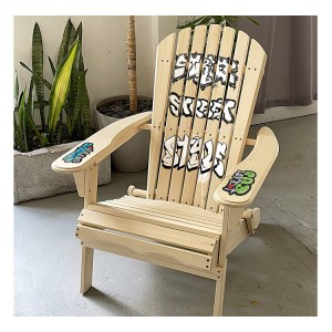 Adirondack Chair Canadian Yellow Cedar Outdoor Furniture Lounger