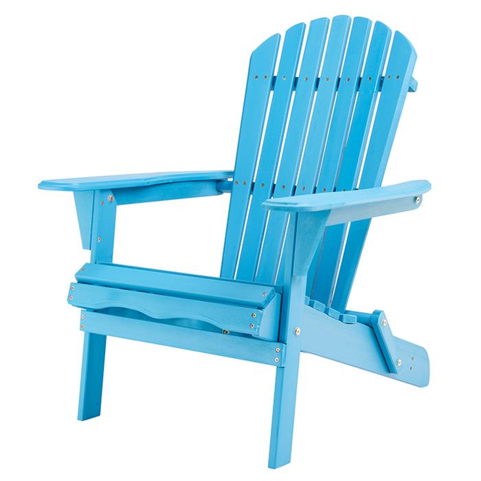 Folding Adirondack Chair set for Patio Yard Deck Waterproof Patio Garden Chair Colorful Outdoor Beach Chair Featured Image