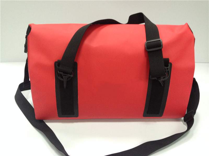 Customizable waterproof duffel bag