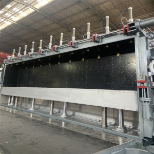 Liña de produción de paneis eps de refrixeración por aire do provedor de China