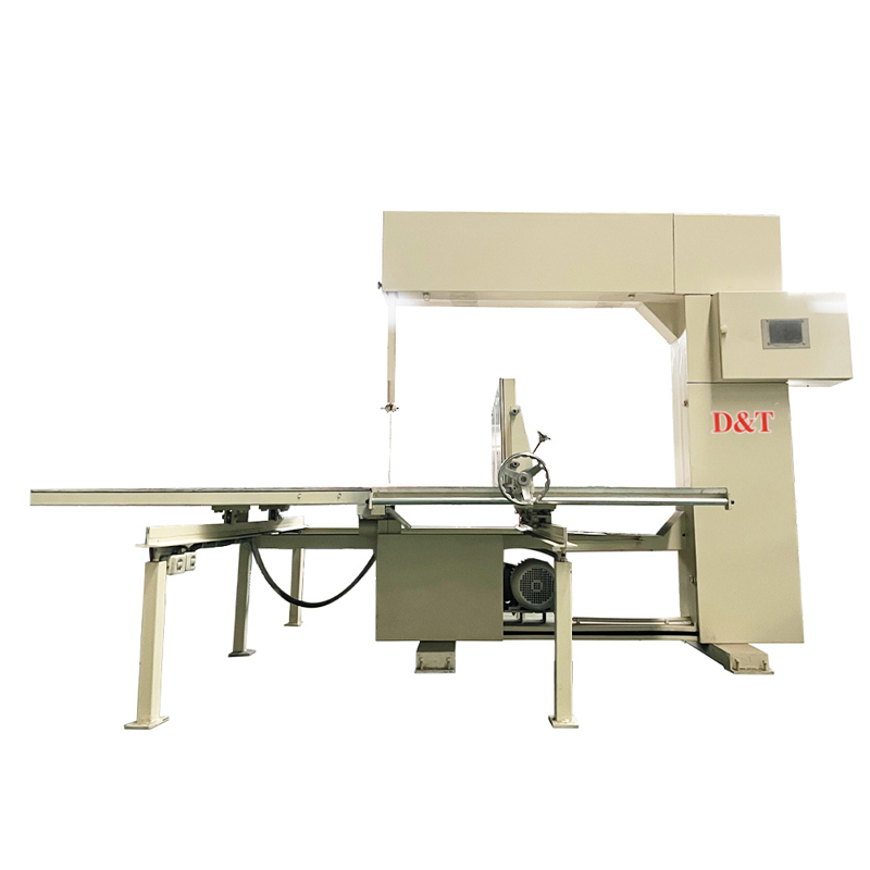 DTLQ-4L Màquina de tall manual d'esponja vertical D&T per a solucions de tall d'escuma barates Imatge destacada