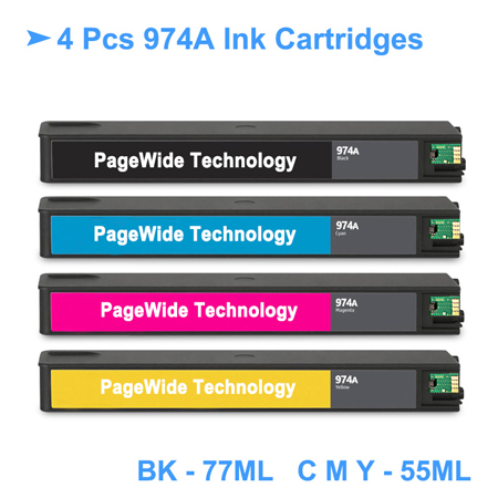 ji bo hp 974A Cartridges Ink Remanufactured