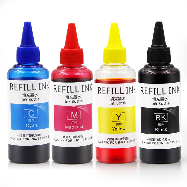 Universal Dye Ink Refill Ink Kit för HP Photosmart B8550 B8553 B8558