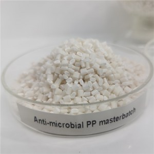 Masterbatch PP antibacteriano de prata inorgánica