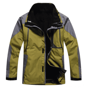 2020 Outdoorová bunda prispôsobené vytlačené logo tímové pracovné oblečenie horolezecké oblečenie tri v jednej nepremokavej bunde