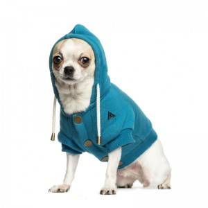 Téli kapucnis pulóver Egyedi kutyáknak