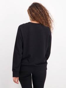 Harga bawah China Women Houndstooth Pullover Casual Printed Sweatshirt