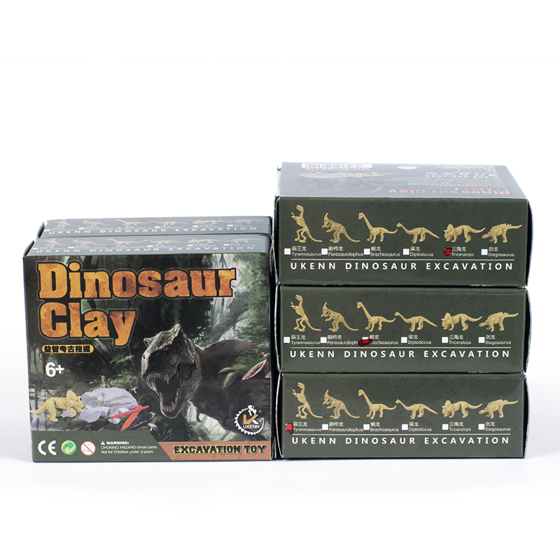 Nuevos kits de excavación Otros mini juguetes educativos de arqueología Excavación de dinosaurios para niños Imagen destacada