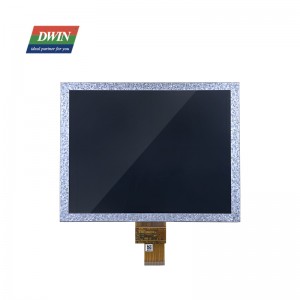 8.0 ኢንች 1024×768 LVDS 40PIN 0.5ሚሜ በይነገጽ 300nit IPS TFT LCD LI10768T080IA3098