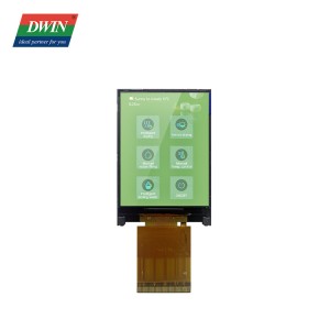 2 tolline 240 × 320 RGB 18-bitine liides 350 nitine IPS TFT LCD LI24320T020SA3598