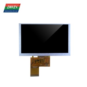 5 hüvelykes 800×480 RGB interfész 400nit TN TFT LCD LN80480T050IA4098