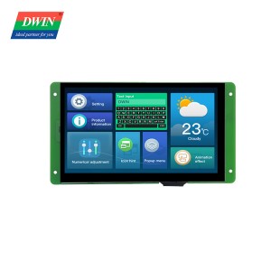 7,0-palcový zvýraznený TFT LCD displej DMG80480T070_09W (priemyselná kvalita)