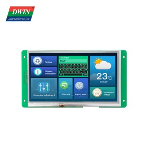 7,0 инчен TFT LCD дисплеј со означување DMG80480T070_09W (индустриска оценка)