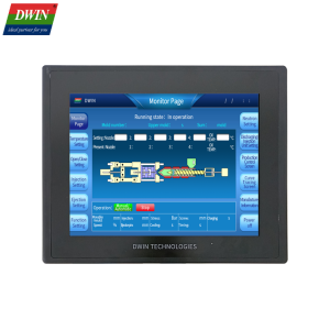 Display HMI capacitivo da 9,7 pollici 1024 * 768 con Shell DMT10768T097_38WTC (grado industriale)