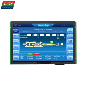 نمایشگر 12.1 اینچی 1280*800 HMI خازنی DMT12800T121_38WTC (درجه صنعتی)