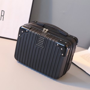 Draagbare Mini ABS Dra Make-up Case Koffer Vervaardiger
