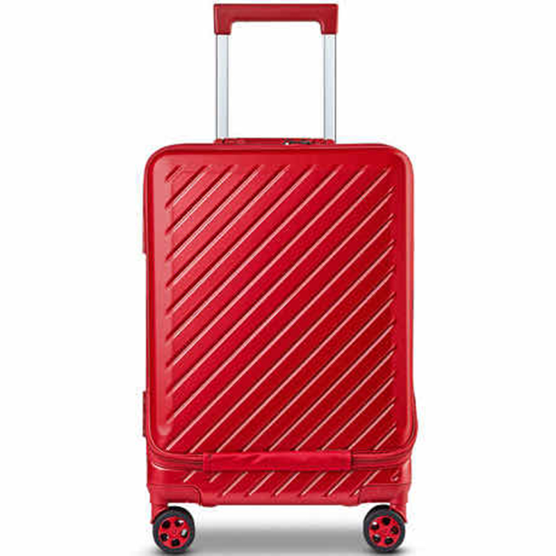 Upgrade 20-inch handbagage 24-inch ingecheckte koffer met laptopvak aan de voorkant Uitgelichte afbeelding