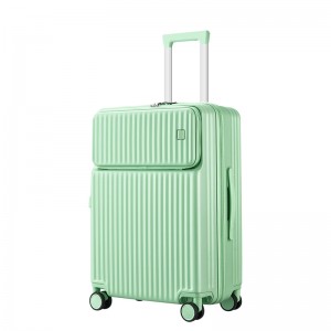 20/24pulgada nga Luggage Suitcase Set PC Spinner Trolley nga adunay pocket Compartment