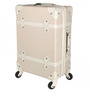 Женский роскошный винтажный багажник из натуральной кожи на чемодане