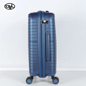 Mga Napapalawak na Luggage Set ng 3 na may Double Spinner Wheels