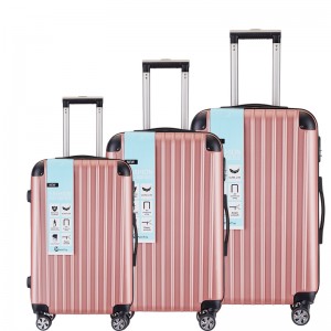 3 Piece Sets ABS Spinner Suitcase 20 inchi 24 inchi 28 inchi