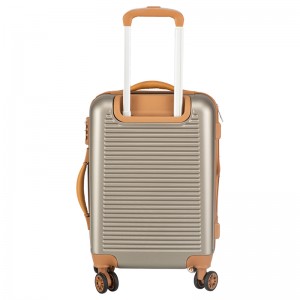 Imithwalo Isetha I-Durable Hard Shell Expandable Part Trolley Suitcase enamasondo angu-4 Spinner
