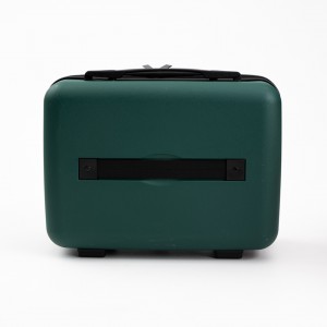 OEM 14 inci PP Membawa Sarung Solek Portable Hard Shell Cosmetic Travel Case
