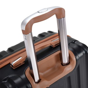 ABS Luggage Sets Lightweight Trolley Hardshell Suitcase Luggage Factory