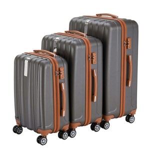 Ang ABS Luggage Sets Lightweight Trolley Hardshell Suitcase Luggage Factory