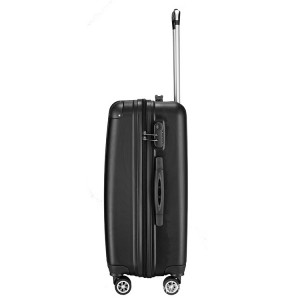ຊຸດ 3 ຊິ້ນ ABS Spinner Suitcase 20 ນິ້ວ 24 ນິ້ວ 28 ນິ້ວ