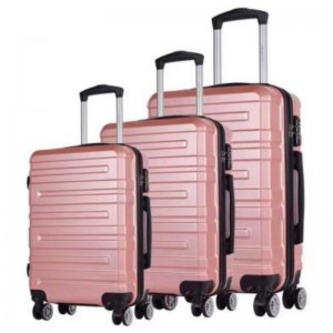 Наборы багажа Прочный чемодан на тележке с замком TSA