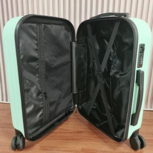 Strenforce Suitcase Spinner Wheels ABS ទម្ងន់ស្រាល 3 PCS Luggage Set with Combination Lock