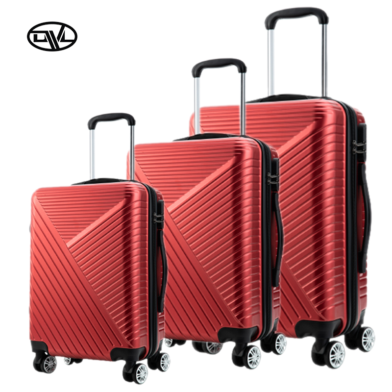 ABS Hardside Lightweight Suitcase nga adunay 4 Universal Wheels Featured Image