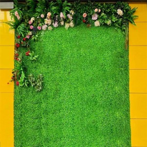 Artificial Lawn Wall Synthetic Turf Carpet Artificial Grass maka mgbidi mgbidi chọọ mma