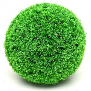 УФ-защищенные экологически чистые искусственные растения Декоративные шарики из травы Искусственные шарики из самшита Топиарий