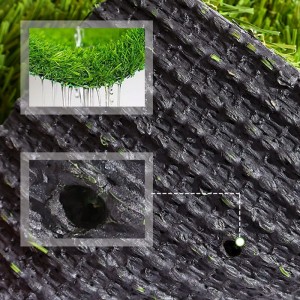 Tapete de grama artificial realista - grama sintética interna, externa, jardim, pátio, varanda