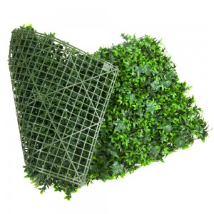 Вештачка биљка зид вертикална башта пластична биљка Зидна ограда од шимшира плоча за ограду за кућну декорацију